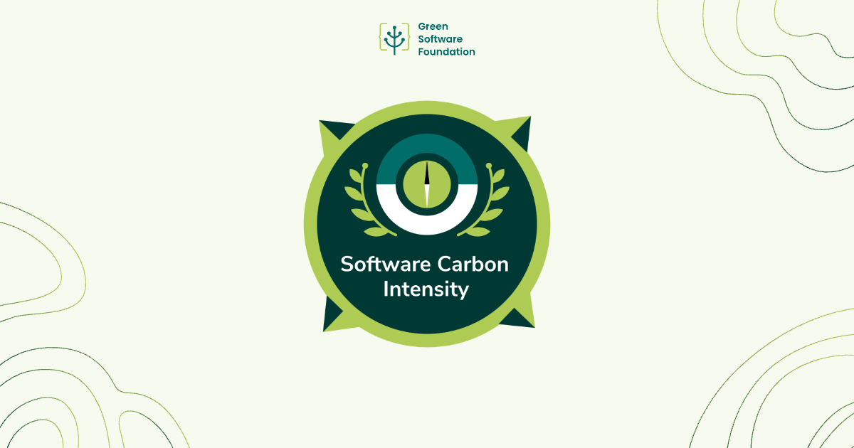 SCI Fundamentals - Green Software Foundation
